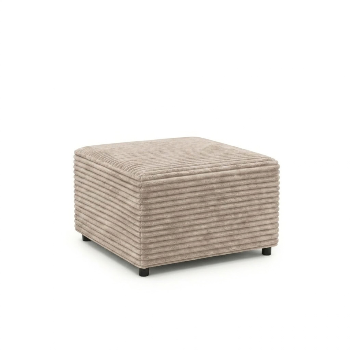 Pufa 70x70 cm gruby sztruks