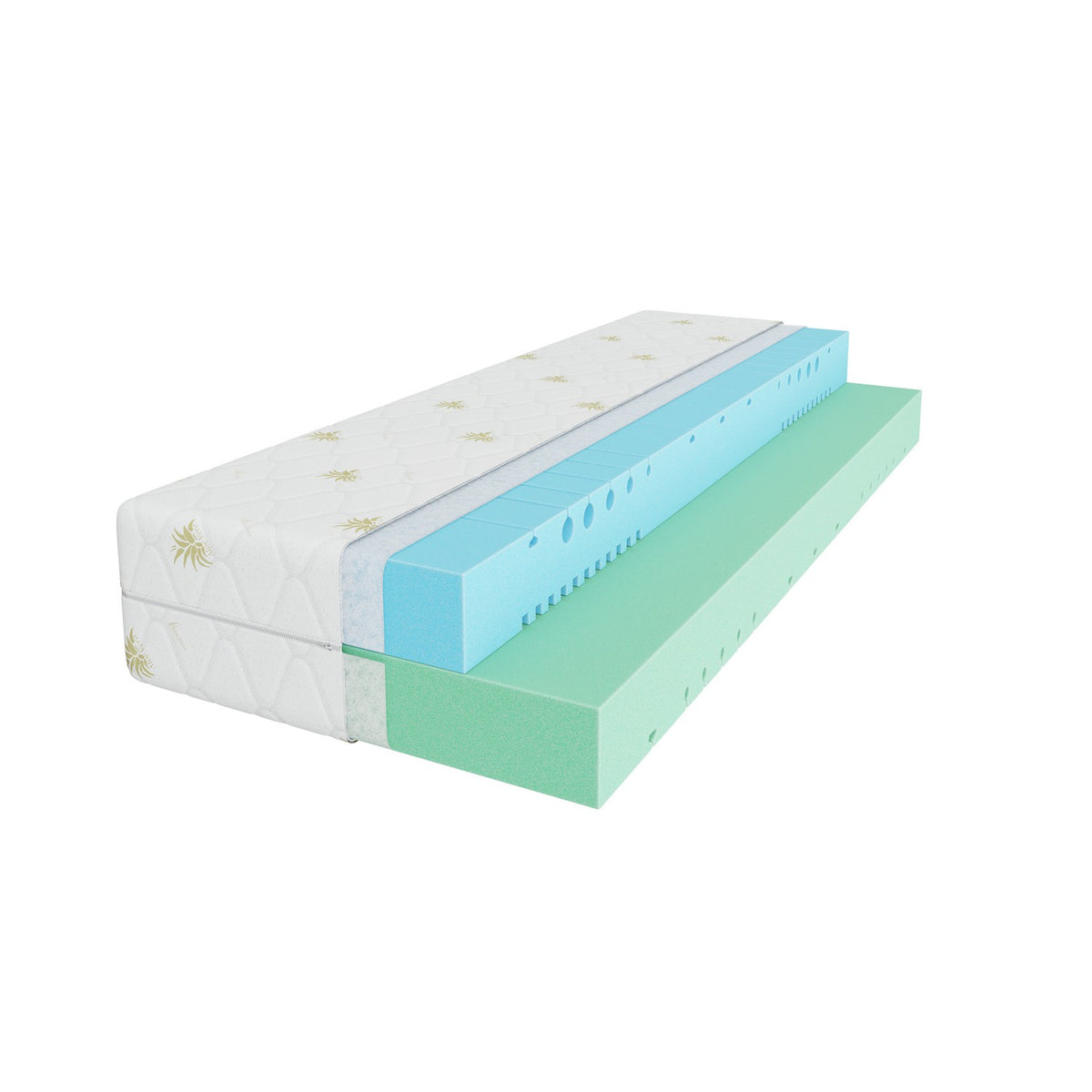 Materac piankowy CLOUD 160x200 Aloe Vera