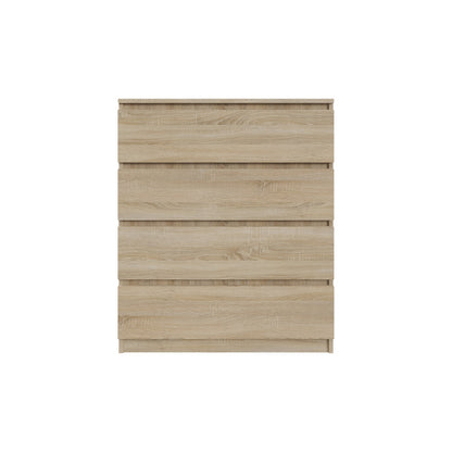 Komoda MODO 80 cm 4 szuflady Dąb sonoma