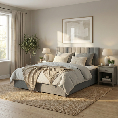 Łóżko AGEN 180x200 plecionka