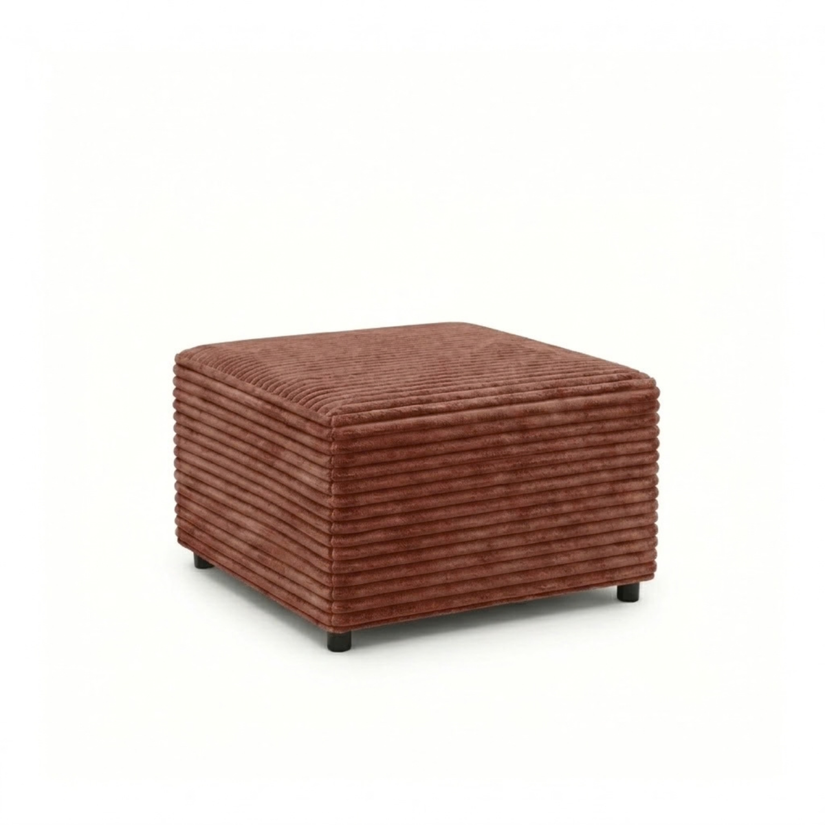 Pufa 70x70 cm gruby sztruks