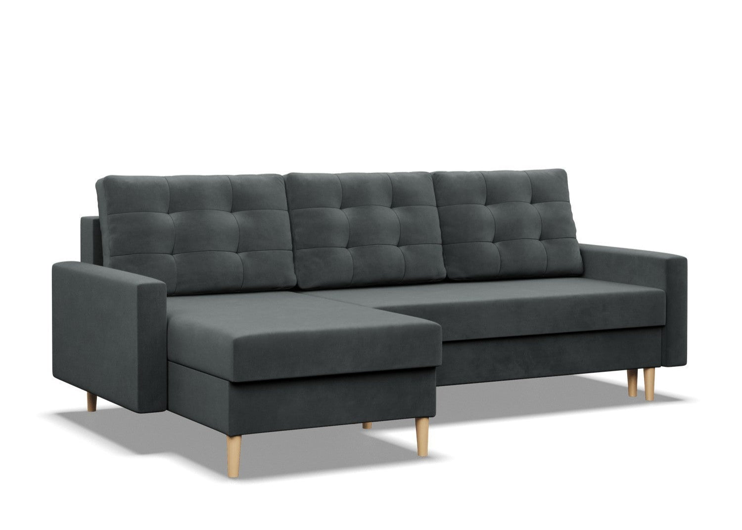 Ecksofa BLANK aus Samt