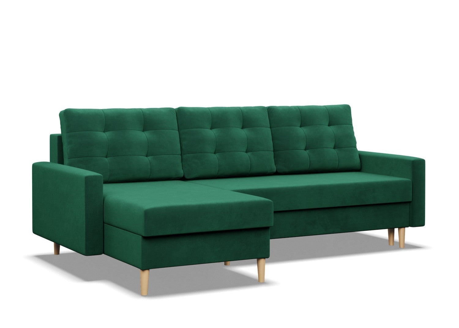 Ecksofa BLANK aus Samt