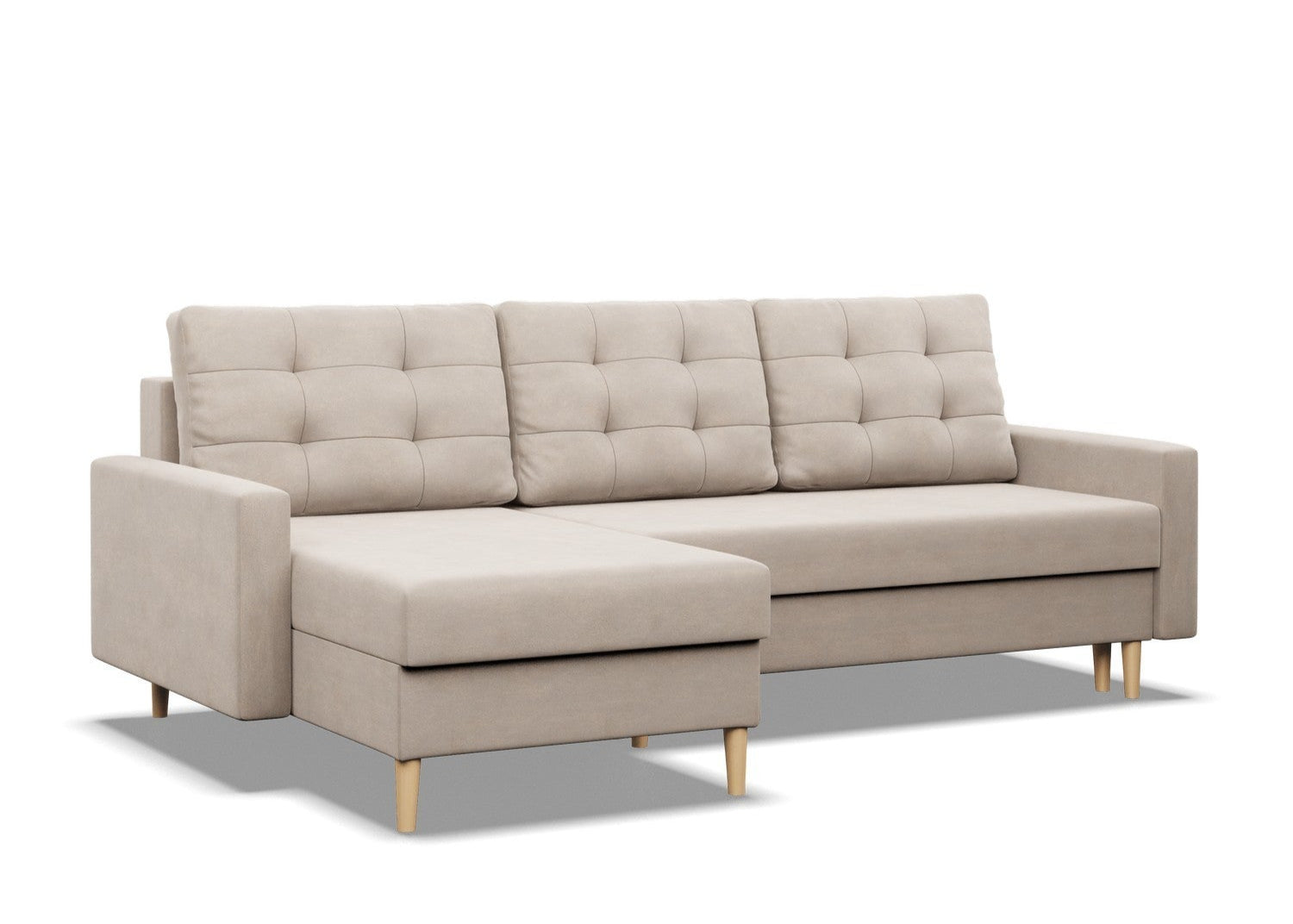 Ecksofa BLANK aus Samt